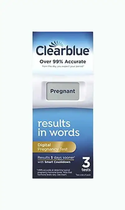 Product Image of the Clearblue: Digital Pregnancy Test with Smart Countdown