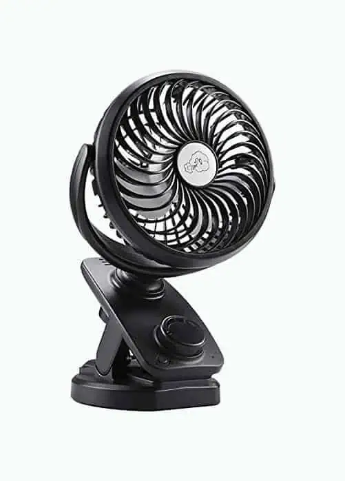 Product Image of the Comlife F170 Clip-On Stroller Fan