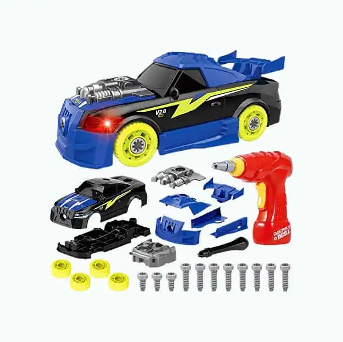 Product Image of the Coogam Take Apart Racing Car