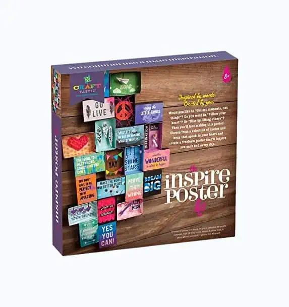 Product Image of the Craft-tastic Inspire Poster Kit