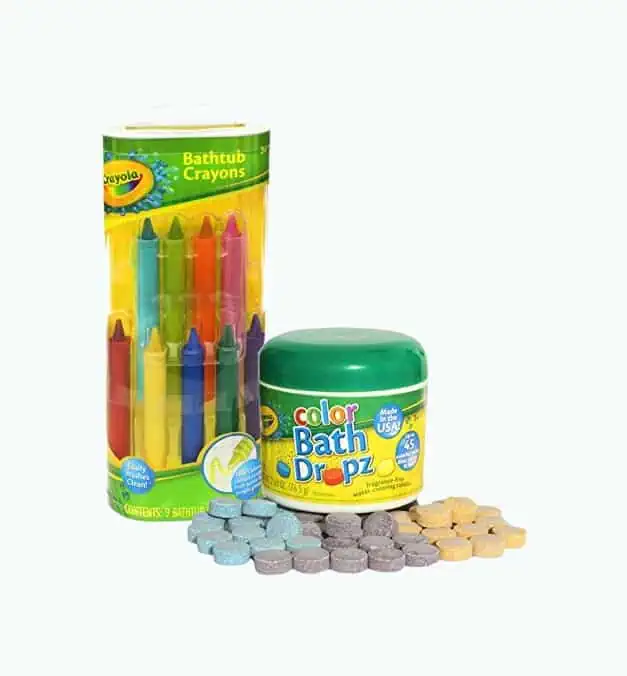 Product Image of the Crayola Bathtub Crayons