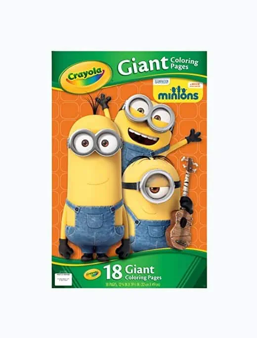 Product Image of the Crayola Despicable Me Large Coloring Pages