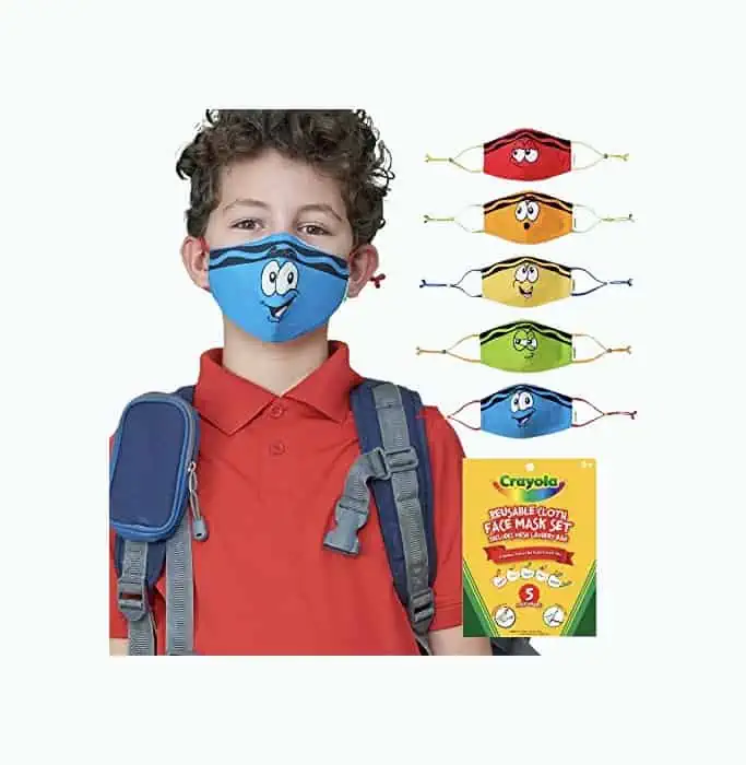 Product Image of the Crayola Kids Face Mask