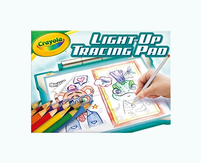 Product Image of the Crayola Light Up Tracing Pad - Teal, Kids Light Board For Tracing & Sketching,...