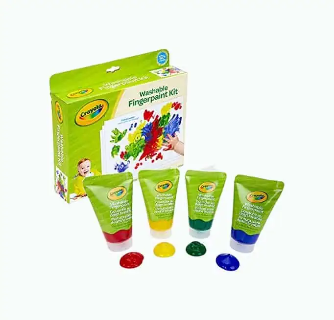 Product Image of the Crayola My First Finger Paint Kit