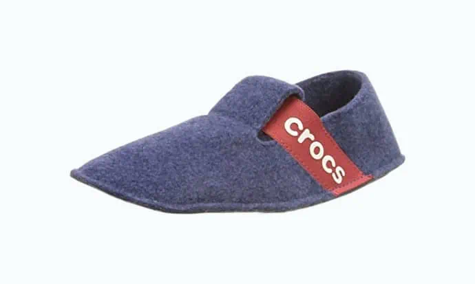 Product Image of the Crocs Kids Classic Fuzzy Slippers