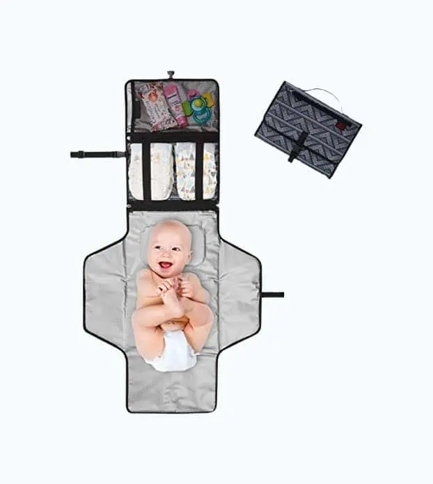Product Image of the Crystal Baby Smile Portable Changing Pad