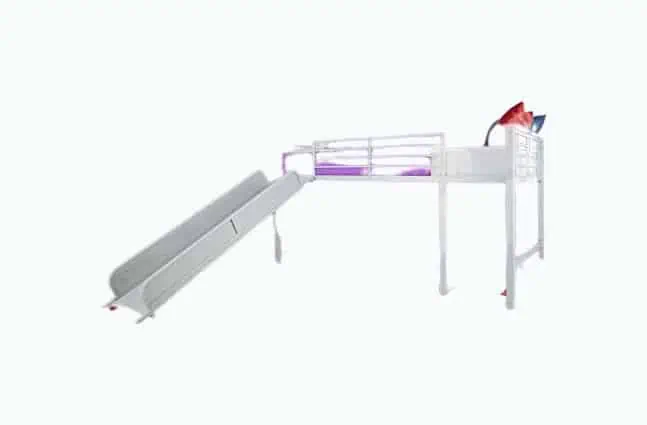 Product Image of the DHP Junior Twin Metal Loft Bed