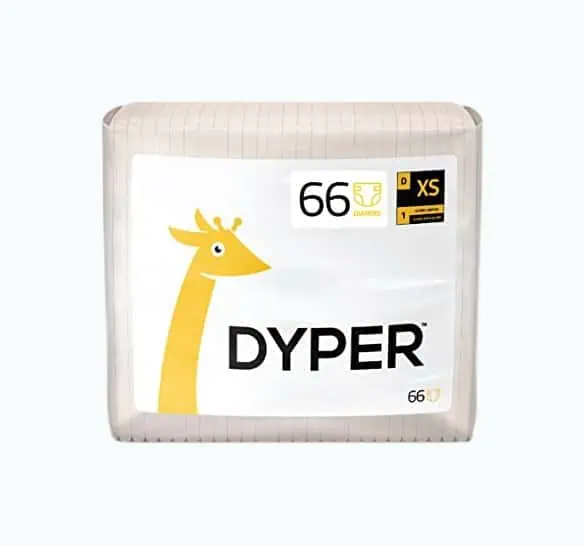 Product Image of the DYPER Bamboo Baby Diapers