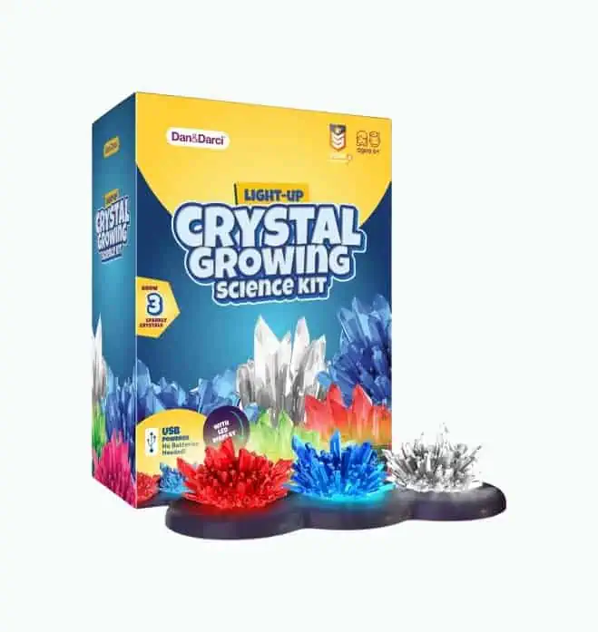 Product Image of the Dan&Darci Light-up Crystal Growing Kit