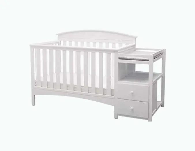 Product Image of the Delta Children Crib and Changer Set