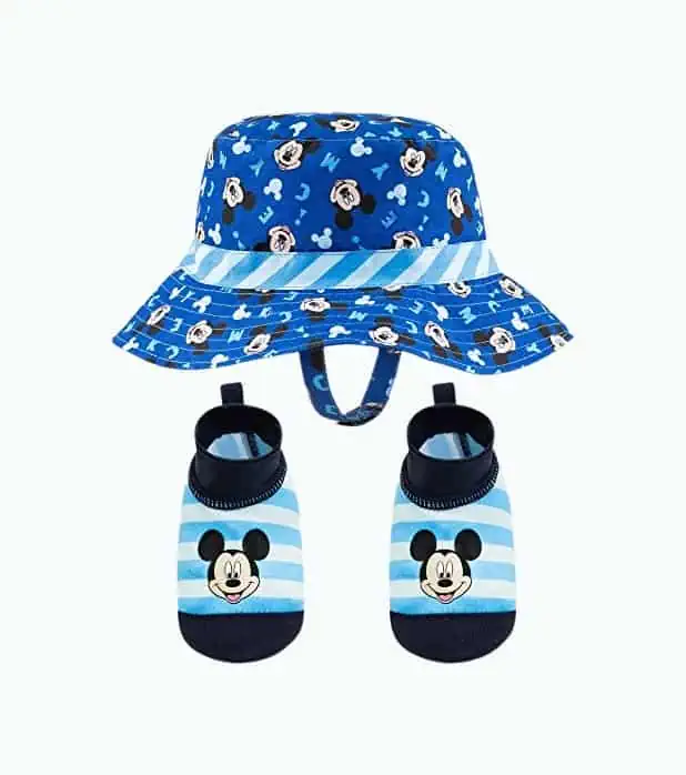 Product Image of the Disney: Mickey Mouse Swim Hat and Booties
