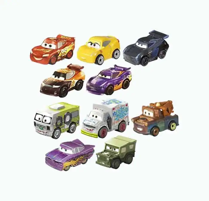 Product Image of the Disney Pixar Cars Mini Racers 10 Pack