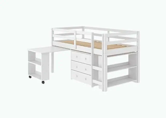Product Image of the Donco Kids Low Study Loft Bed