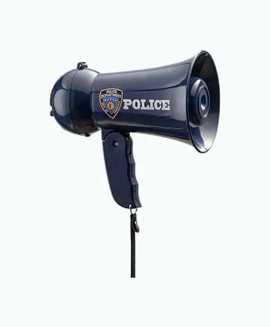 Product Image of the Dress-Up America Police Officer's Megaphone