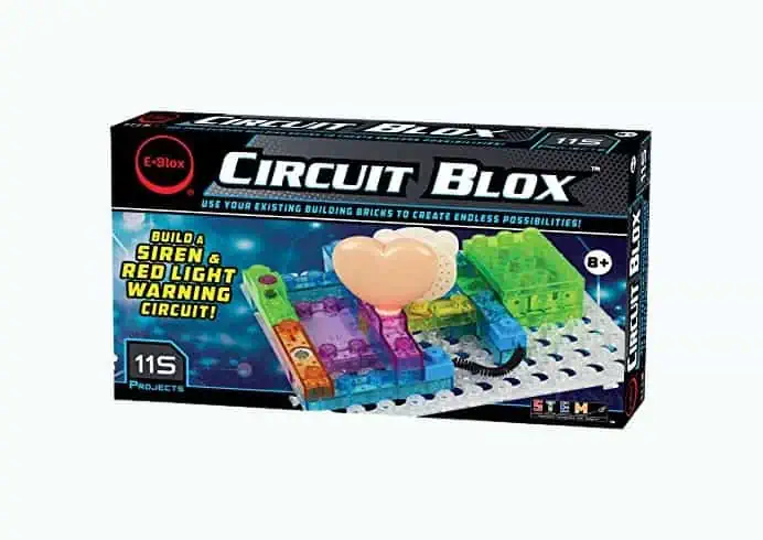 Product Image of the E-Blox Circuit Builder 115 Building Set