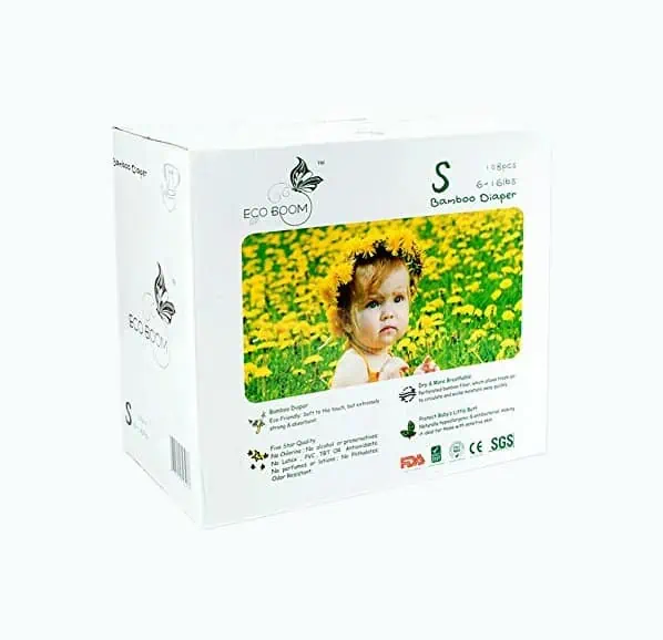 Product Image of the ECO BOOM Bamboo Biodegradable Diapers