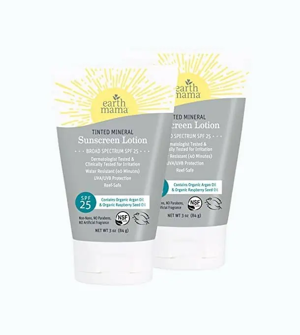 Product Image of the Earth Mama Mineral Sunscreen Lotion