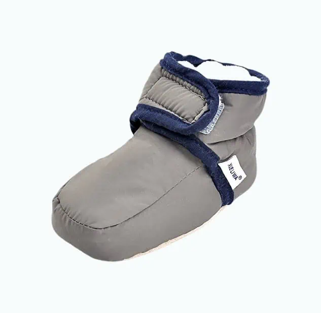 Product Image of the Enteer Infant Snow Boots Premium Soft Sole Anti-Slip Warm Winter Prewalker...