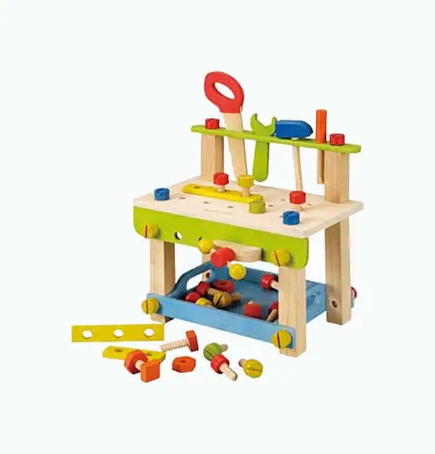 Toy workbench for hot sale 2 year old