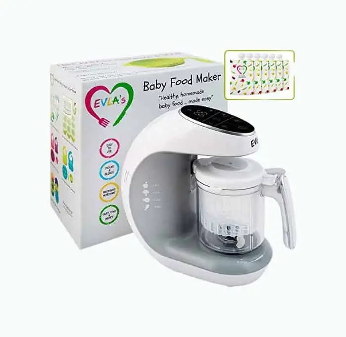 All-in-One Puree Blender Steamer Grinder Baby Food Mills Machine Auto  Cooking Grinding BPA Free