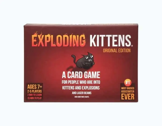 Product Image of the Exploding Kittens Card Game