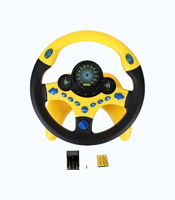 Product Image of the Facaily: Portable Steering Wheel Toy