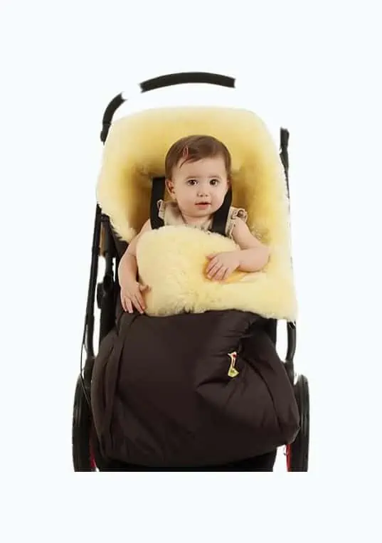 Product Image of the Fareskind Sheepskin Bunting Bag for 6-36 Months