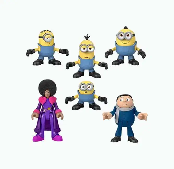 Product Image of the Fisher-Price Imaginext Minions Figure 6-Pack