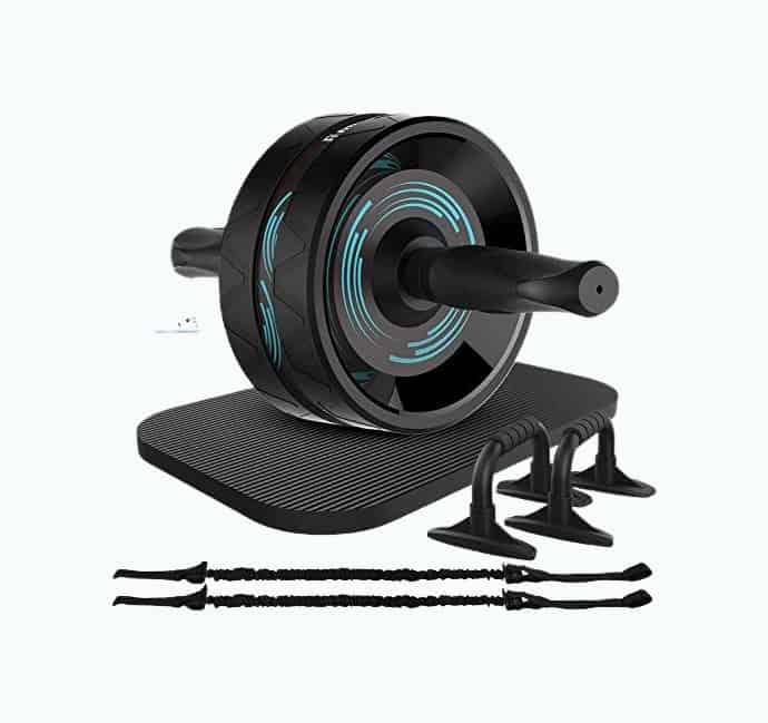 Product Image of the Fitness Insanity 6-in-1 Ab Roller Kit