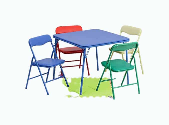 Product Image of the Flash Furniture Folding Table & Chairs