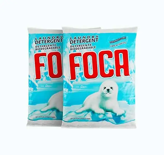 Product Image of the Foca Powder Biodegradeable Laundry Detergent