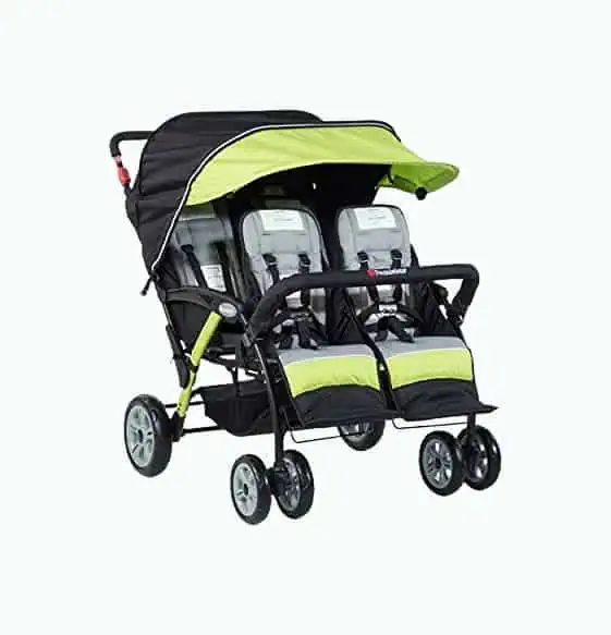 Foundations trio sport 3 passenger clearance stroller