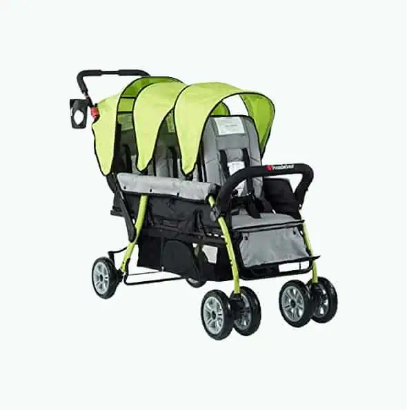 Car seat stroller combo cheap for triplets