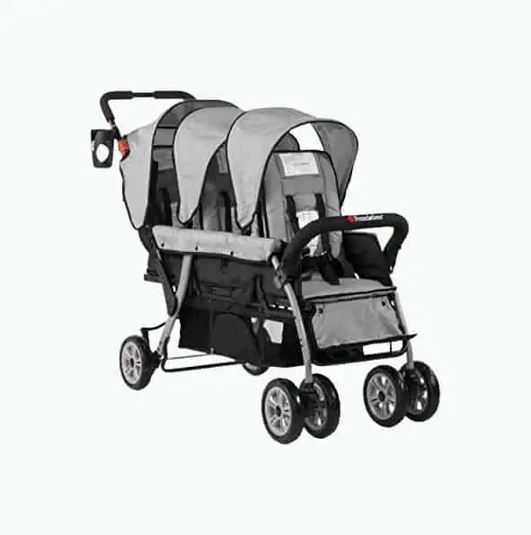 Best triplet stroller sale