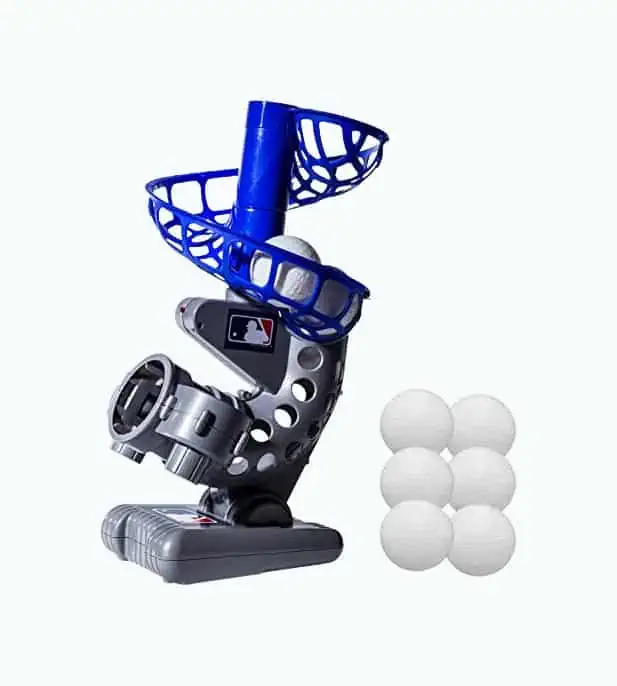Product Image of the Franklin Sports Electronic Baseball Pitching Machine