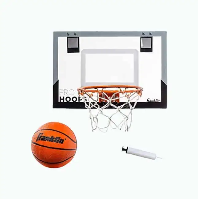 Product Image of the Franklin Sports: Over The Door Basketball Hoop