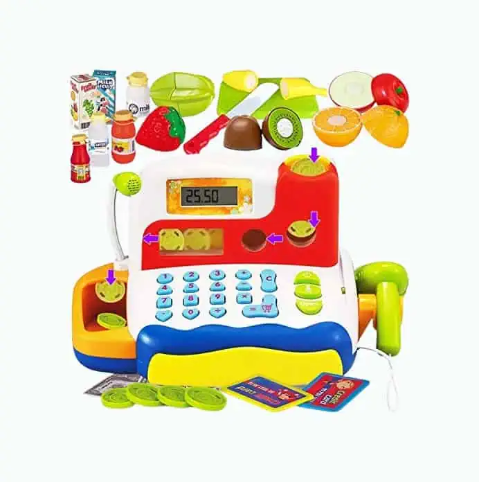 Best toy cash register best sale for 5 year old