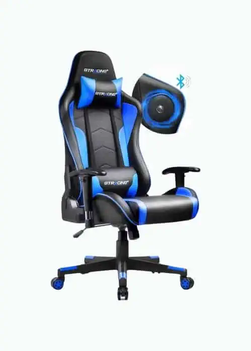 Product Image of the GTRACING: Gaming Chair with Bluetooth Speakers