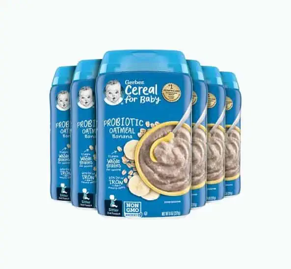 Product Image of the Gerber Baby Cereal Probiotic