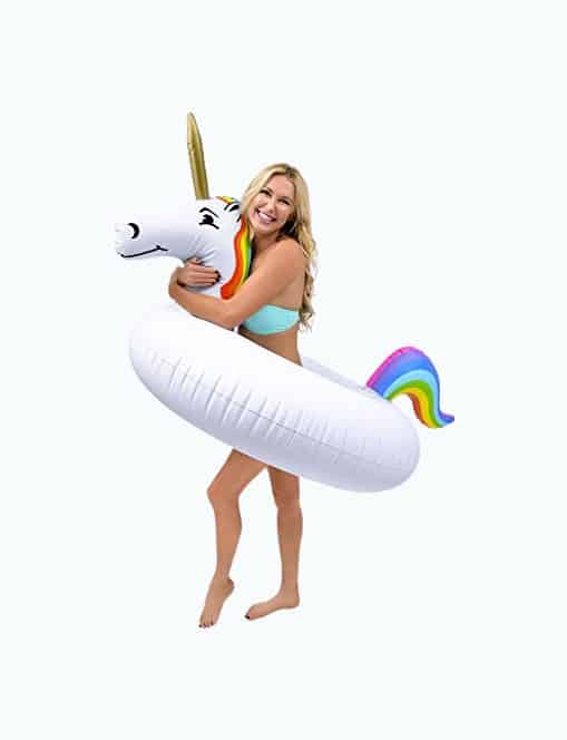 Product Image of the GoFloats Unicorn Pool Float Party Tube