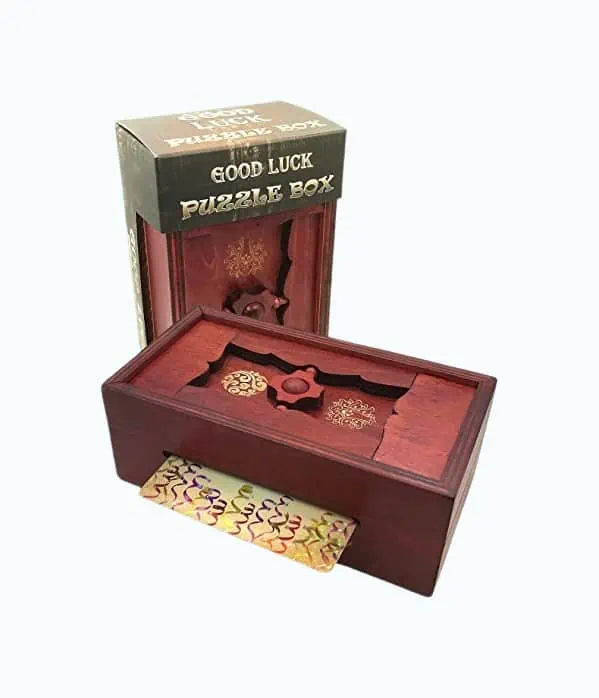 Product Image of the Good Luck Puzzle Box Secret