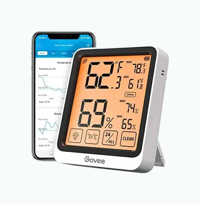 Product Image of the Govee Bluetooth Thermometer