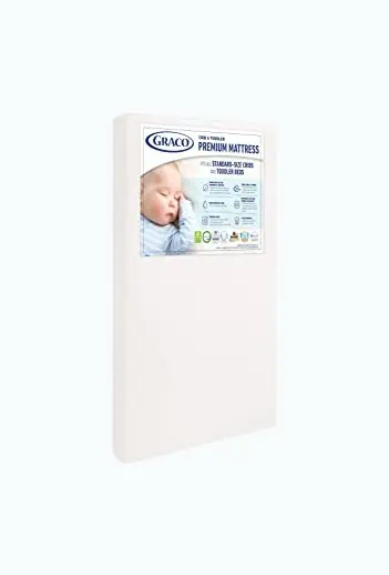 Product Image of the Graco Premium Foam Crib Mattress