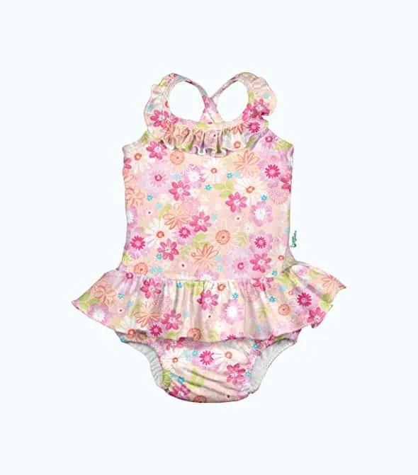 Product Image of the Green Sprouts: Swimsuit with Built-in Swim Diaper