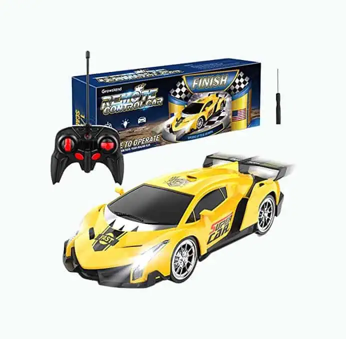 Product Image of the Growsland Remote Control Car, RC Cars Xmas Gifts for Kids 1/18 Electric Sport...