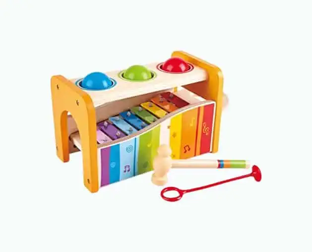 Product Image of the Hape Pound & Tap Bench
