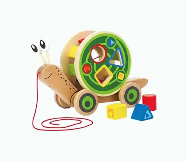Product Image of the Hape Walk-A-Long Snail