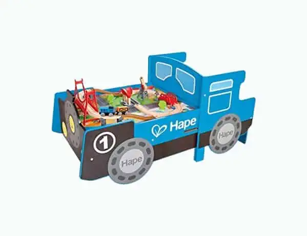 Product Image of the Hape Foldable Ride-on Table