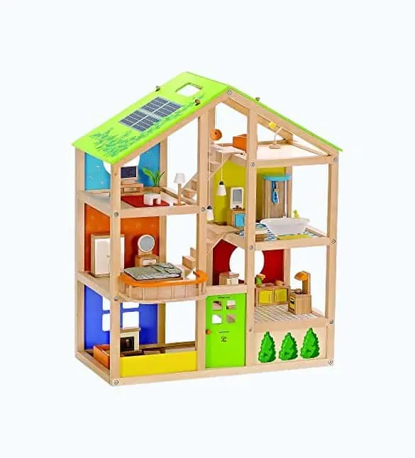 Product Image of the Hape Wooden Dollhouse